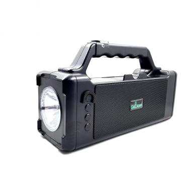 Boxa solara portabila CcLamp CL-16 cu lanterna si Radio FM