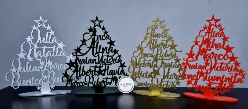 Bradut personalizat pentru Craciun