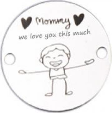Bratara Mommy, we love you this much, banut Ag 925