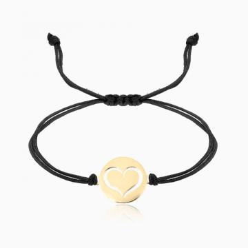 Bratara aur 14k, snur si banut decupat Inspiria