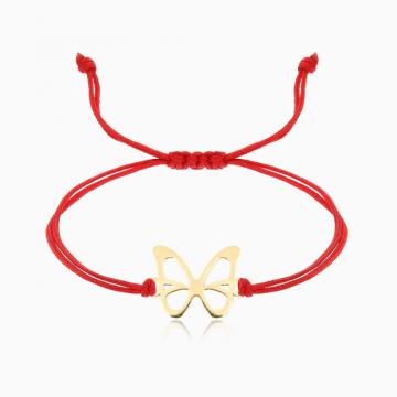 Bratara aur 14k, snur si decupaj Fine
