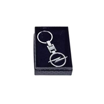Breloc Opel 3D, din metal inoxidabil, ambalat in cutie