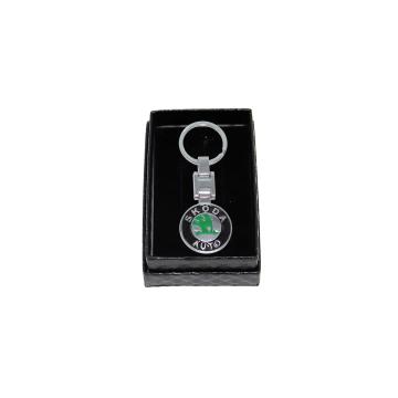 Breloc Premium Skoda 3D cu doua fete Magrot 20167