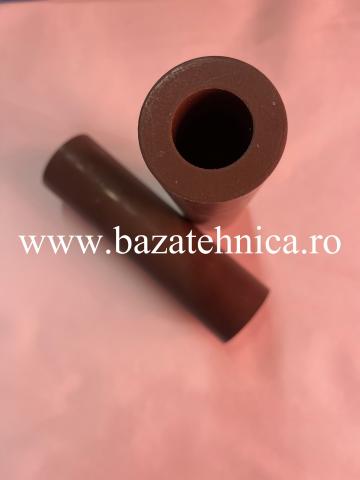Bucsa teflon cu bronz PTFE+BZ, di 25 x De 45x 150 mm