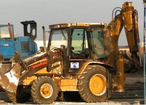 Buldoexcavator Caterpillar