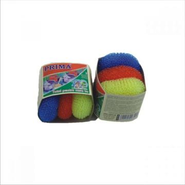 Burete abraziv din plastic Prima, 3 buc