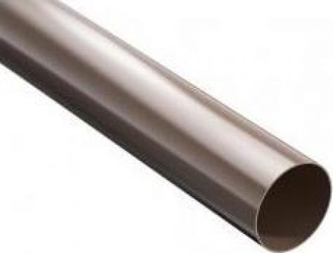 Burlan de scurgere PVC, maro, 110mm/3m - Aqua