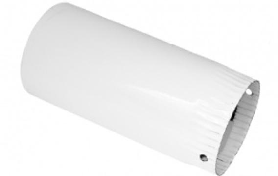 Burlan emailat / alb 120x1000mm