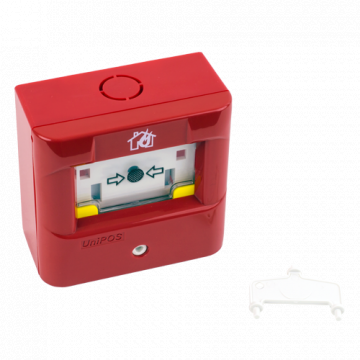 Buton conventional de alarmare incendiu - Unipos FD3050N