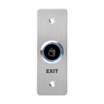 Buton de iesire Touchless, montaj ingropat, inox, LED, IP68