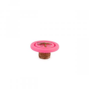 Buton mobila Rustic B002- magenta