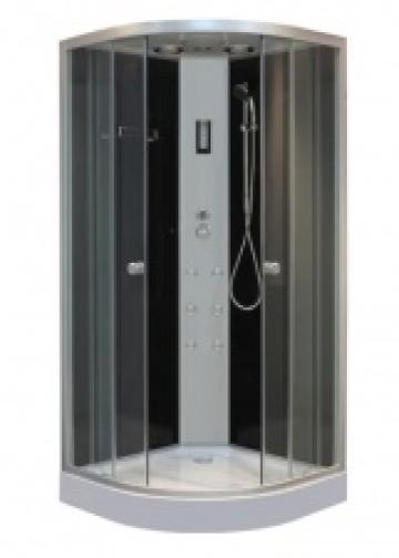 Cabina completa cu hidromasaj si cadita Sanotechnik BH1171