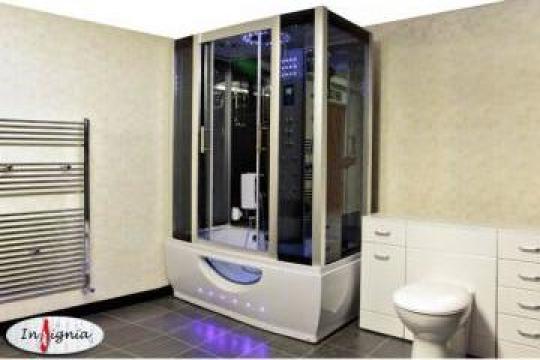 Cabina dus cu hidromasaj si sauna umeda Brampton