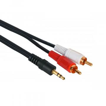 Cablu 2 RCA tata la jack 3,5mm tata stereo 1,5 metri