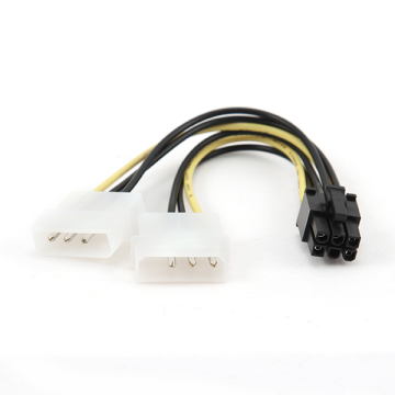 Cablu alimentare Gembird, adaptor Molex-PCI-E, 1X6 pin PCI-E