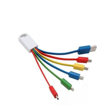 Cablu alimentare Multi USB 6 in 1 - Second hand