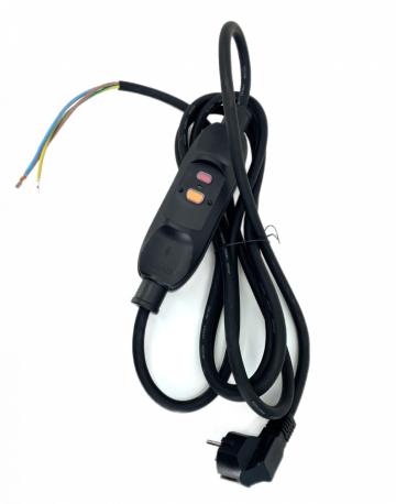 Cablu de alimentare 230V 16A IP66 cu stecher si siguranta