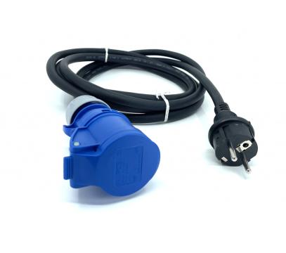 Cablu de alimentare cu priza Euro 230/50, 3 x2,5, 16A