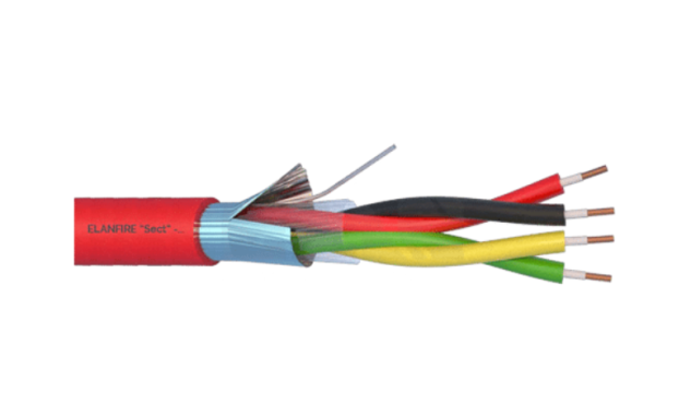 Cablu de incendiu E120 - 2x2x0.8mm, 100m ELN120-2x2x08