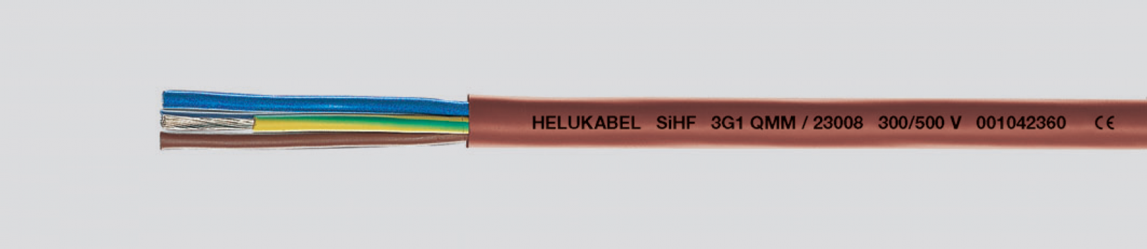 Cablu flexibil izolat cu silicon
