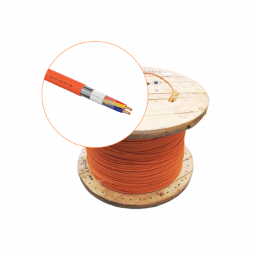 Cablu incendiu JE-H(St)H FE 180 E30 E90, 2x2x1.5 ecranat, 50