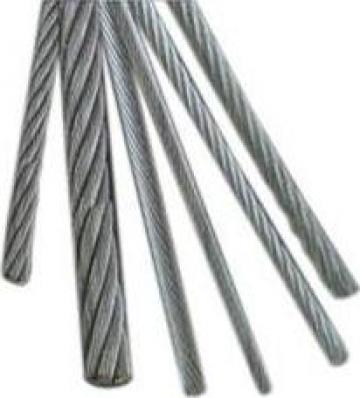 Cabluri de tratiune inox 6x36 IWRC AISI 316