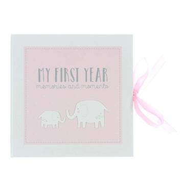 Cadou Caietul bebelusului My First Year fetita