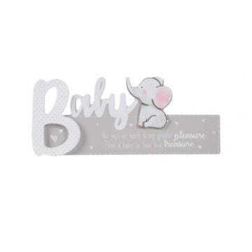 Cadou Hugs and Kisses - Placuta cu elefantel Baby