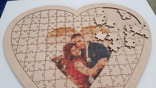 Cadou personalizat - puzzle din lemn