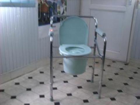 Cadru cu scaun de toaleta, reglabil pe inaltime, pliabil