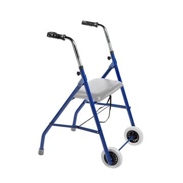 Cadru de mers cu scaun si 2 roti, pliabil - 01-3511