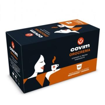 Cafea Covim Orocrema capsule compatibile Nespresso 30 buc