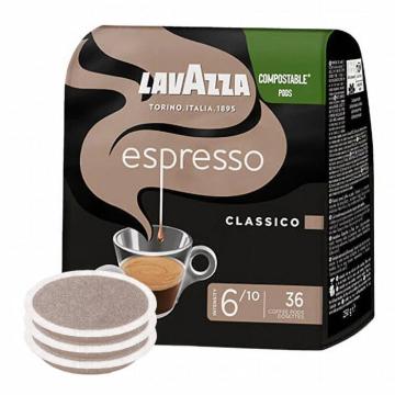 Cafea Lavazza Espresso Classico paduri 62mm monodoze 36 buc