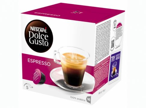 Cafea Nescafe capsule Dolce Gusto Espresso 16 buc, 96 g