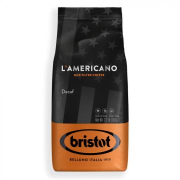 Cafea boabe Bristot L'Americano decaf 1kg