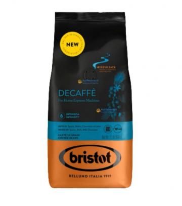 Cafea boabe Bristot fara cofeina 500g