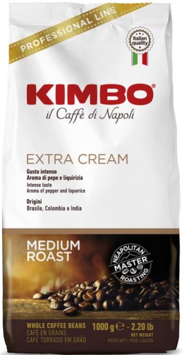Cafea boabe Kimbo Extra Cream 1kg