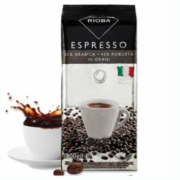Cafea boabe Rioba Caffe Espresso 55% Arabica 45% Robust 1 kg