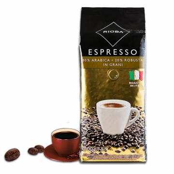 Cafea boabe Rioba Caffe Espresso 80% Arabica 20% Robusta