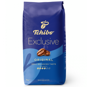 Cafea boabe Tchibo Exclusive 1 kg