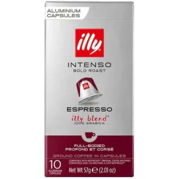 Cafea capsule Illy Intenso Espresso compatibile Nespresso