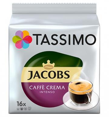 Cafea capsule Tassimo Jacobs Caffe Crema Intenso 16 buc