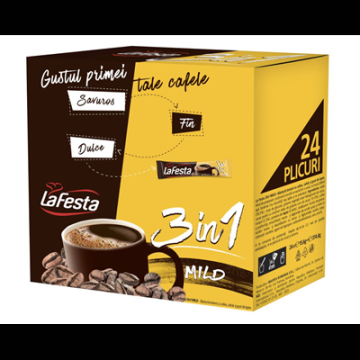 Cafea instant La Festa 3in1 Mild plic 24x5.6g