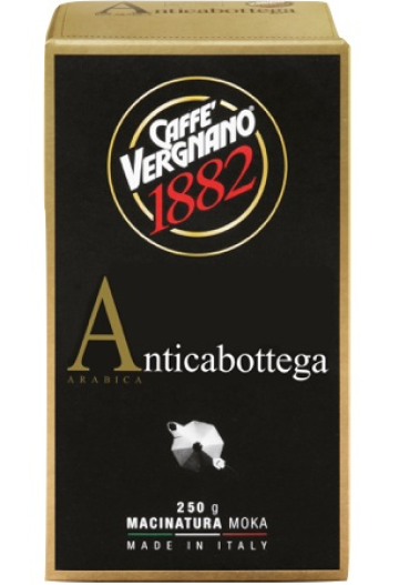 Cafea macinata Caffe Vergnano Antica Bottega 100% 250g