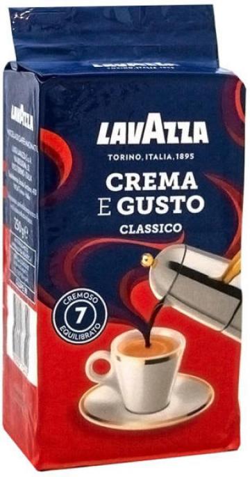 Cafea macinata Lavazza Crema e Gusto classico 250 gr