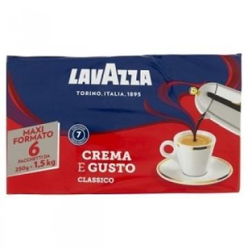 Cafea macinata, Lavazza, Gusto Classico, 6 x 250 gr