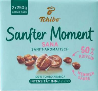 Cafea macinata, Tchibo Sanfter Moment Sana, 2x 250g - Tchibo