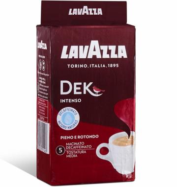 Cafea macinata decofeinizata Lavazza Dek Intenso 250g