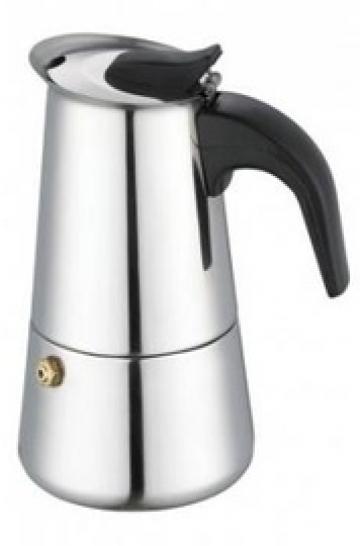 Cafetiera inox 3 cupe