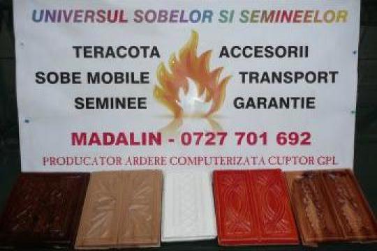 Cahle teracota pentru sobe si seminee